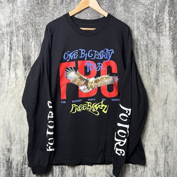 Freebandz Other - Future Shirt Mens Size 2XL One Big Party Tour Freebandz FBG Rap Hip Hop